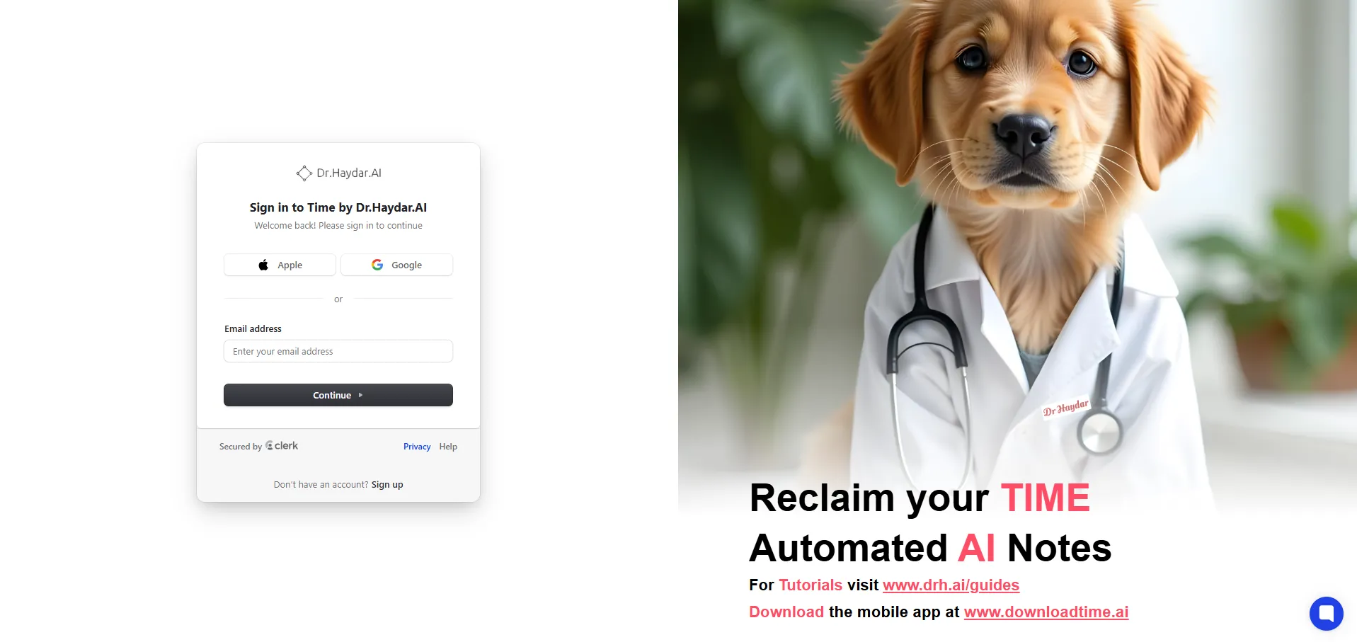 Times by DRH: AI Pipeline for Medical Notes project interface